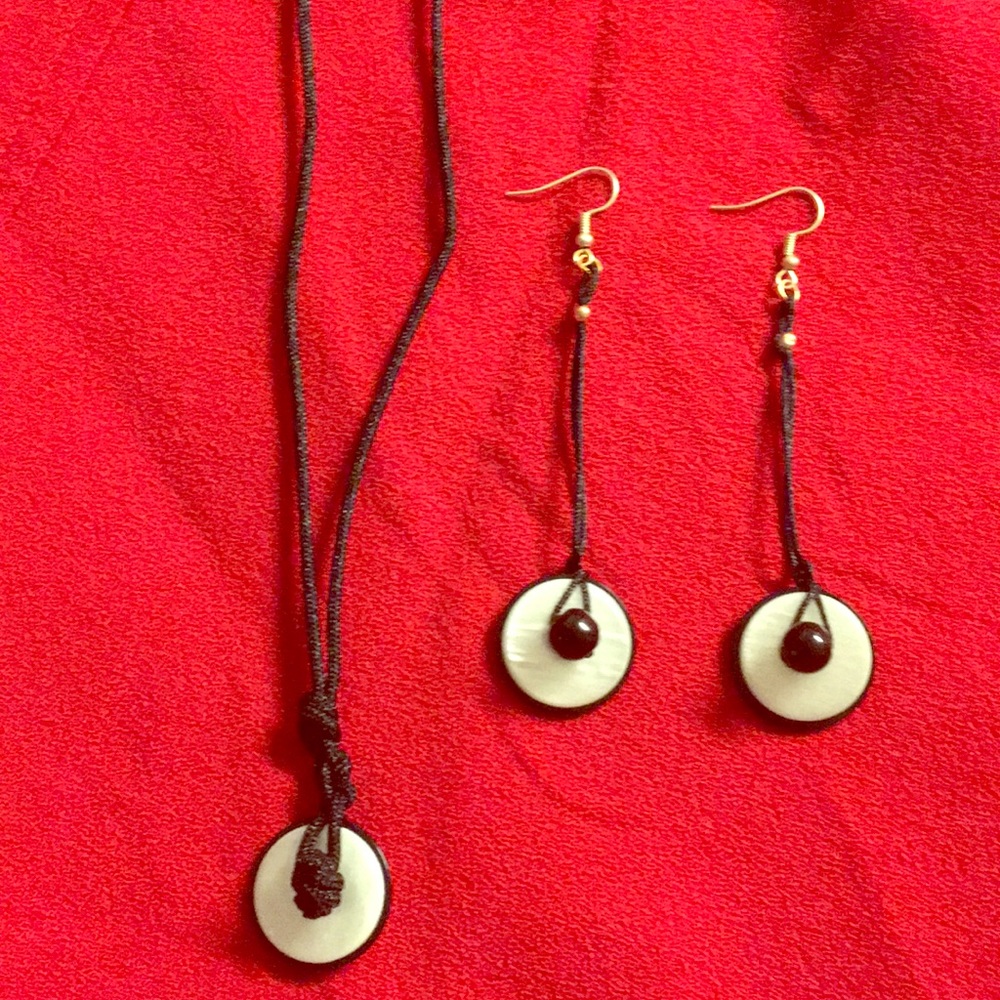 Handmade Necklace and Earring set